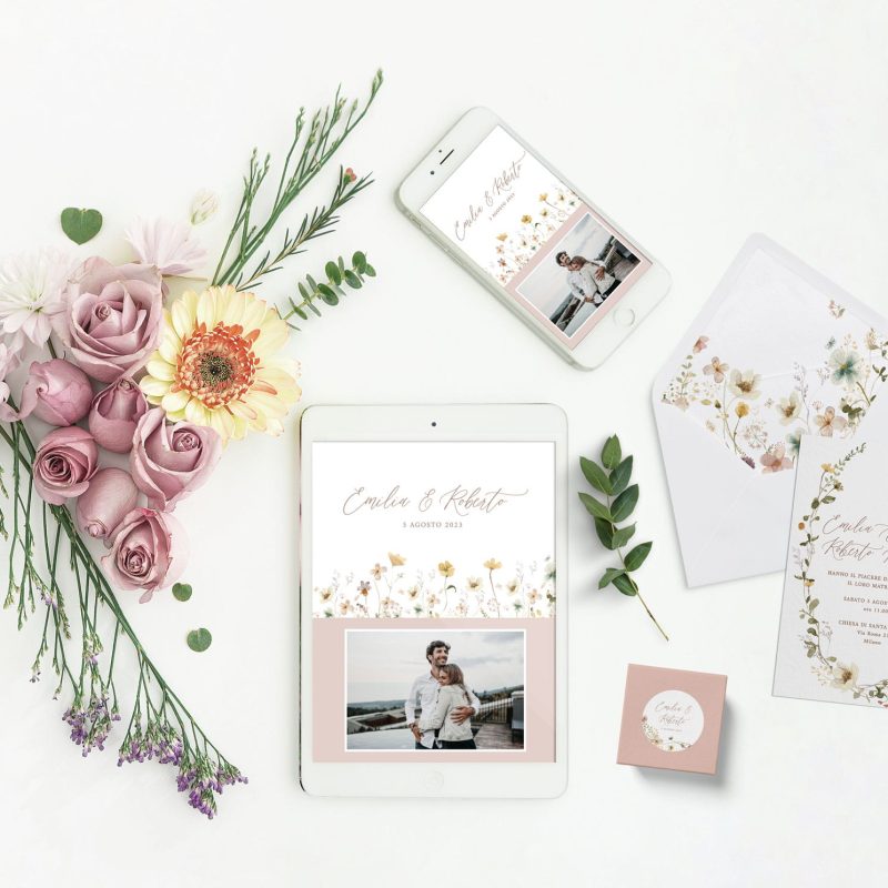 Wedding invitations and stationery website