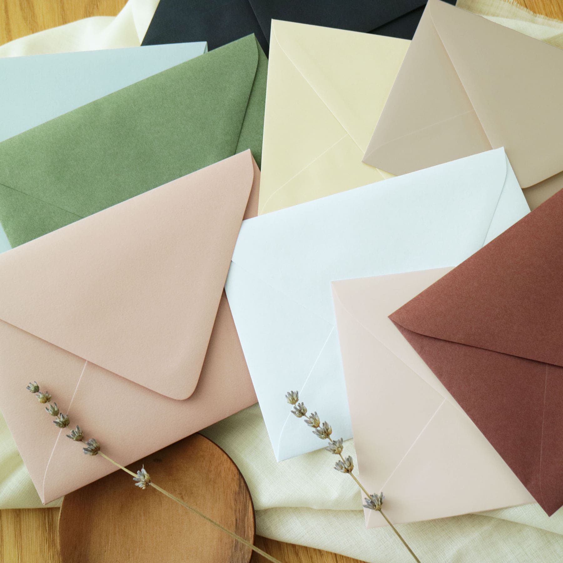 Traditional envelope sample