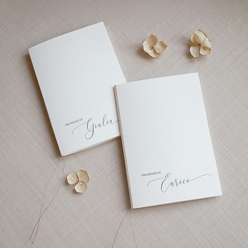Customised pledge booklets