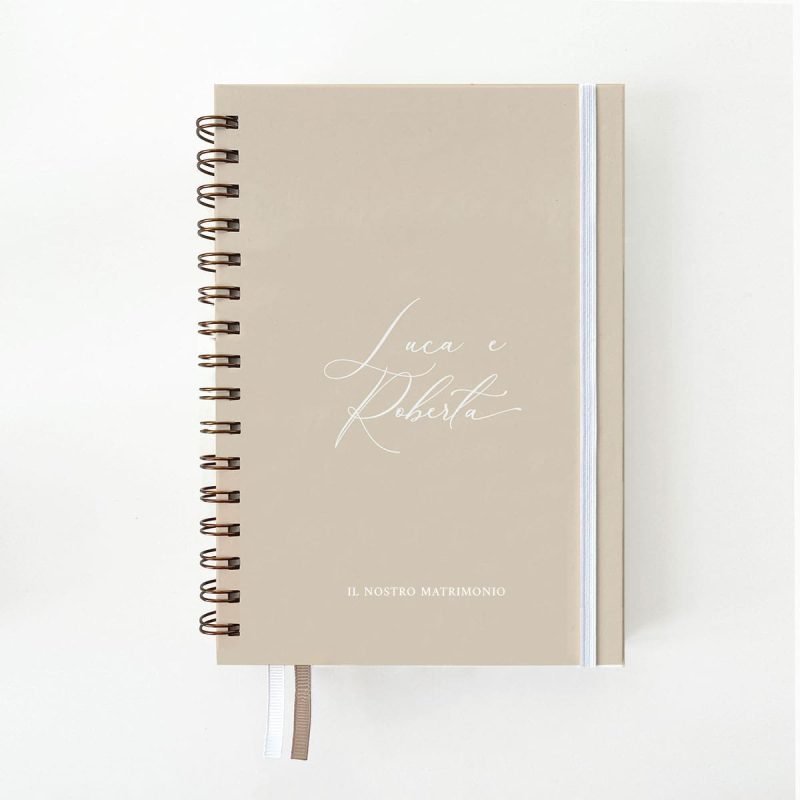 Planner Matrimonio personalizzato con nomi