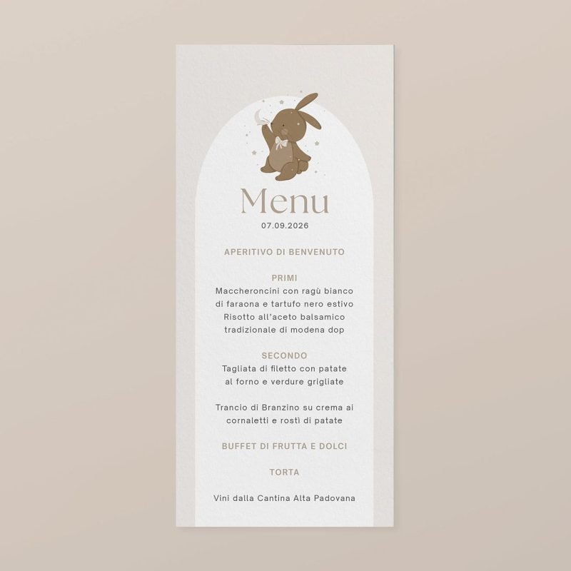 Menu cielo