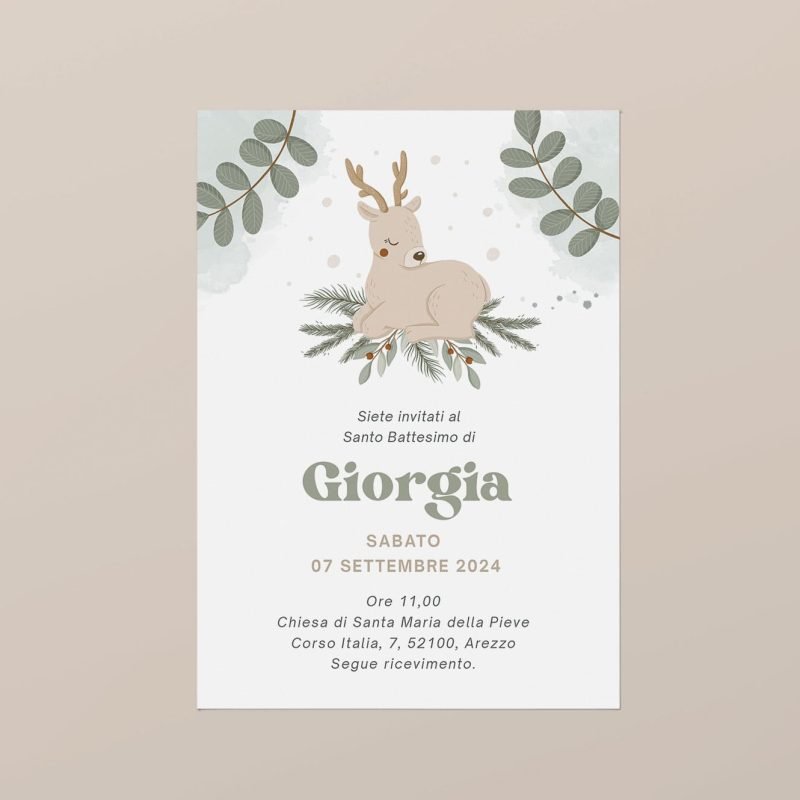 Forest invitation