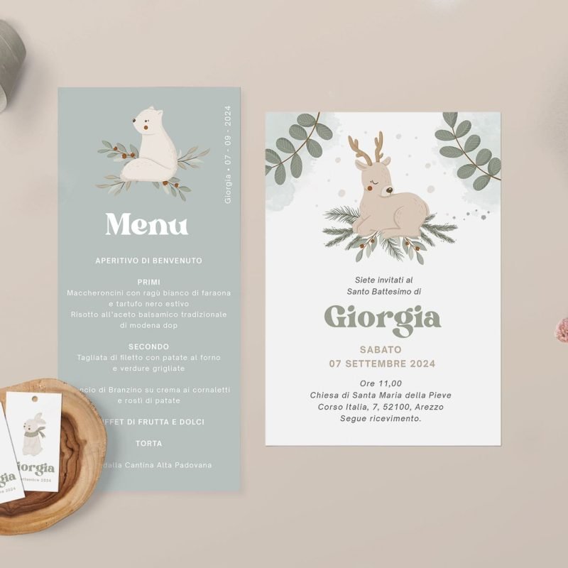 Forest invitation