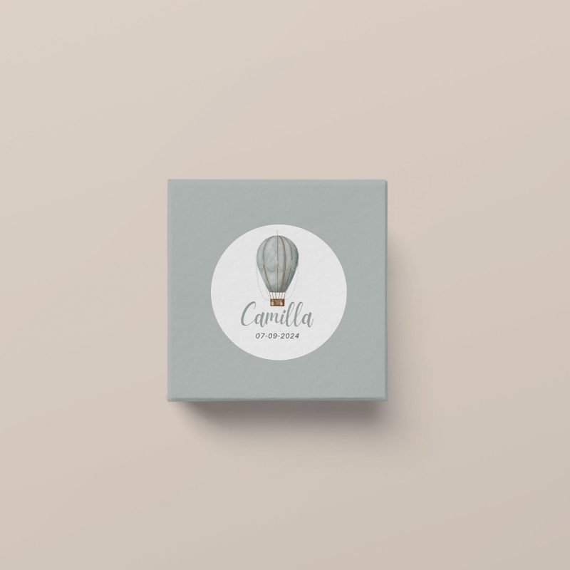 Hot air balloon stickers