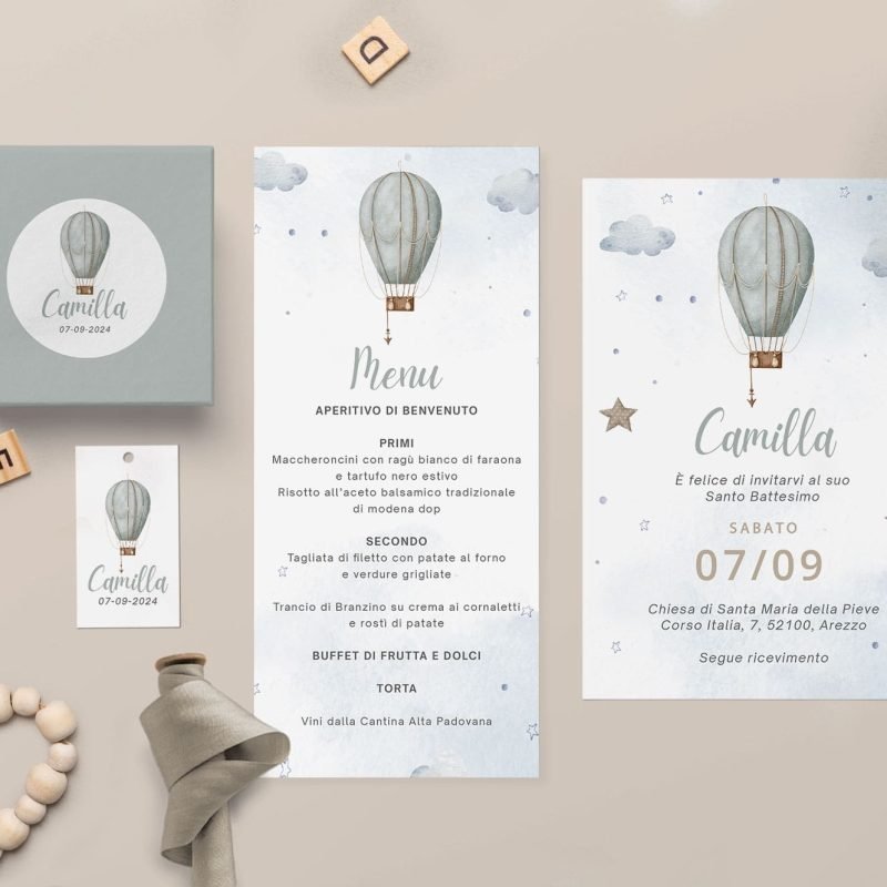 Hot air balloon stickers