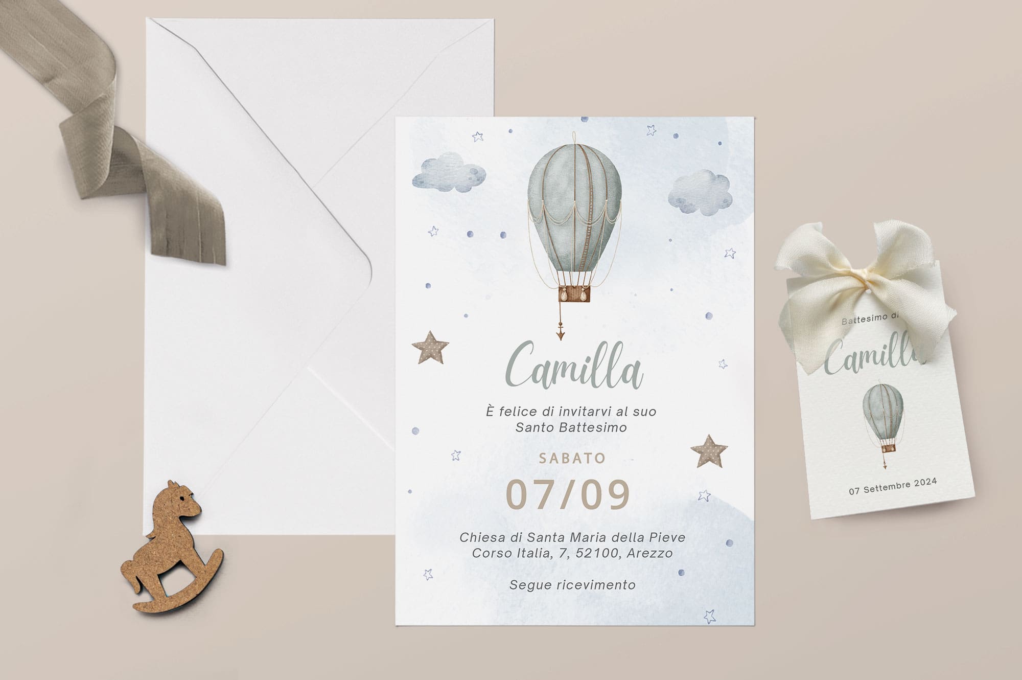 Scatolina confetti mongolfiera - immagine 2