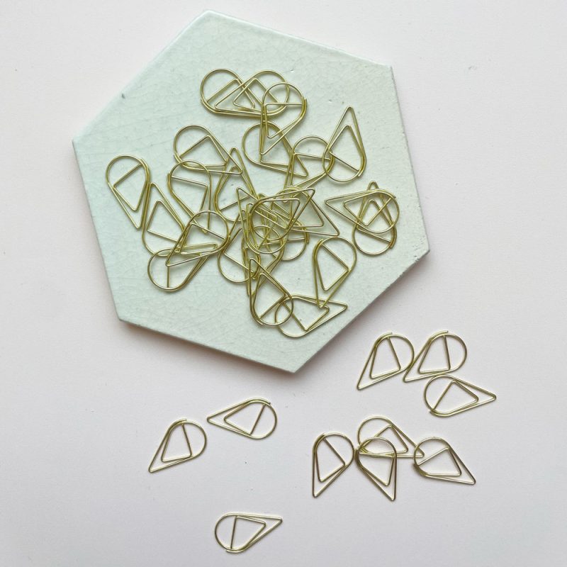 Graffette goccia Oro