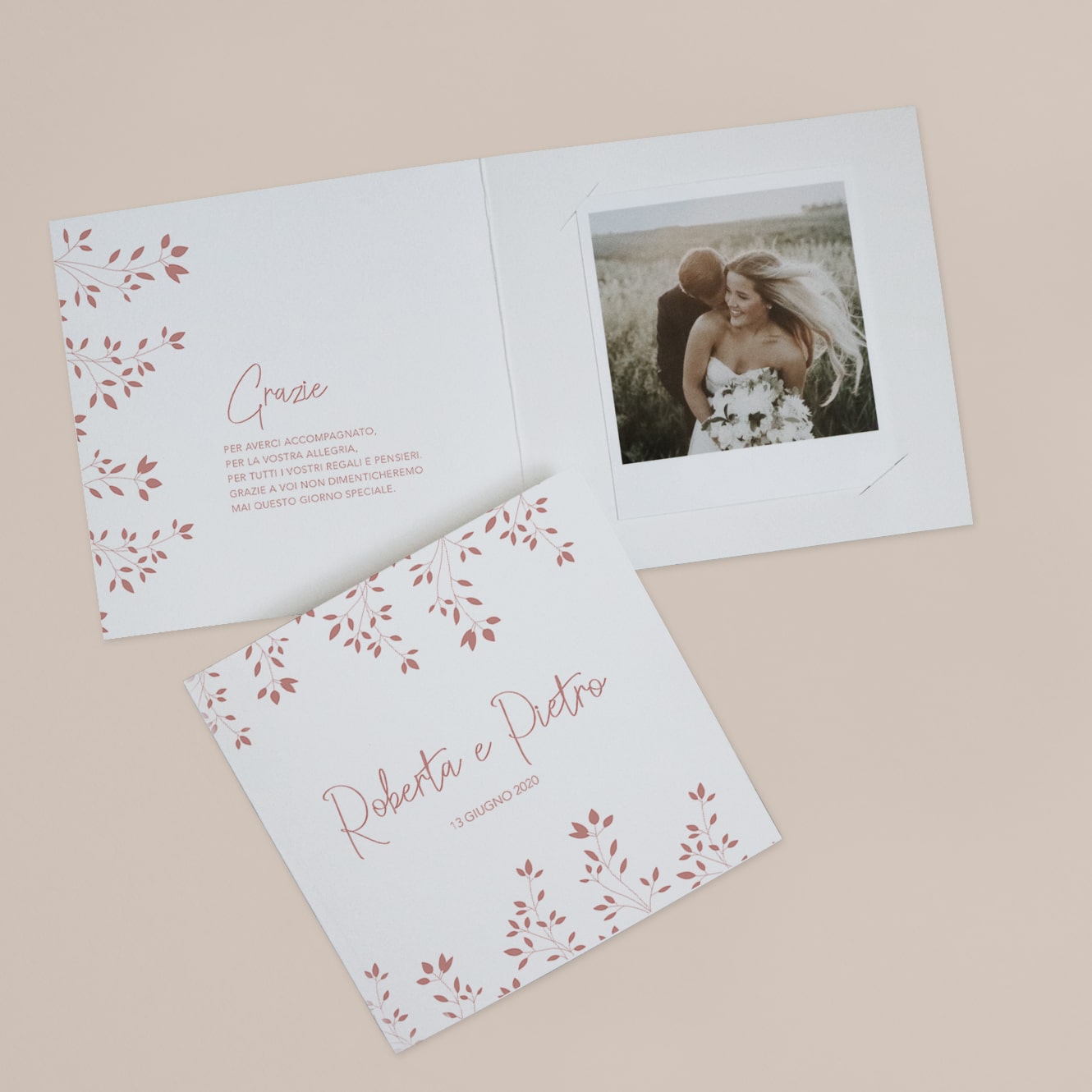 modello matera partecipazioni matrimonio invito romantico delicato wedding suite coordinati grafici biglietto ringraziamento