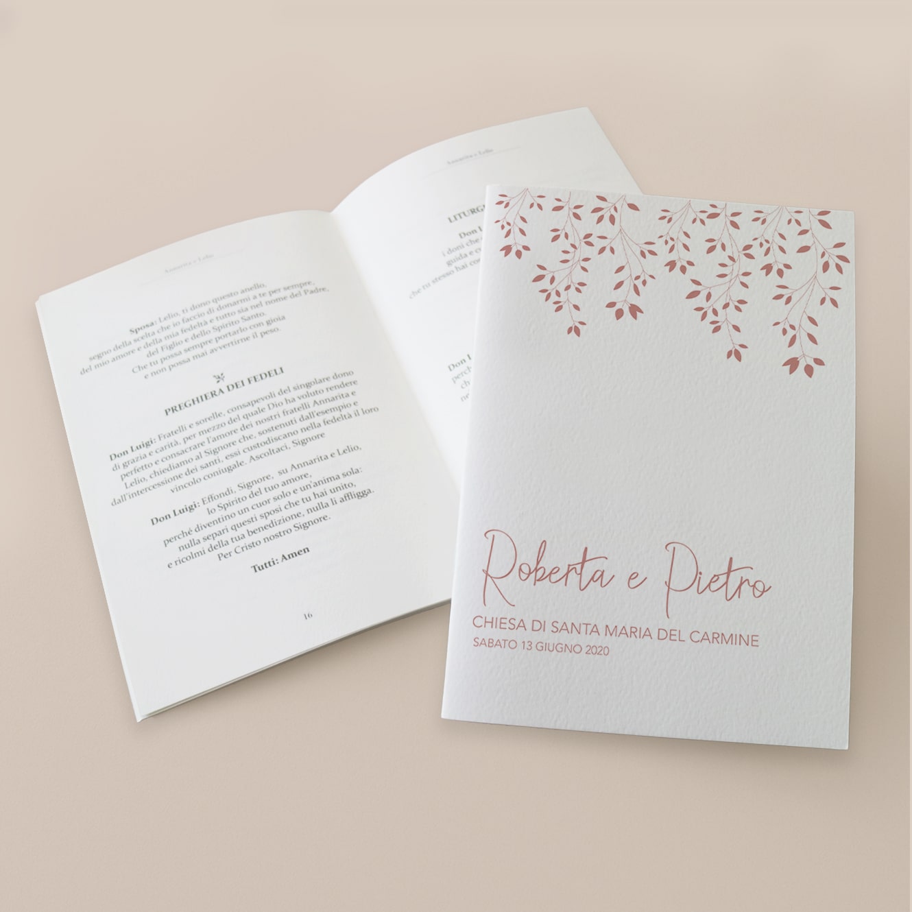 modello matera partecipazioni matrimonio invito romantico delicato wedding suite coordinati grafici libretti chiesa