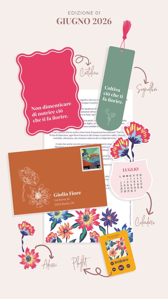Plumacreativa Snail Mail Club June Edition letters