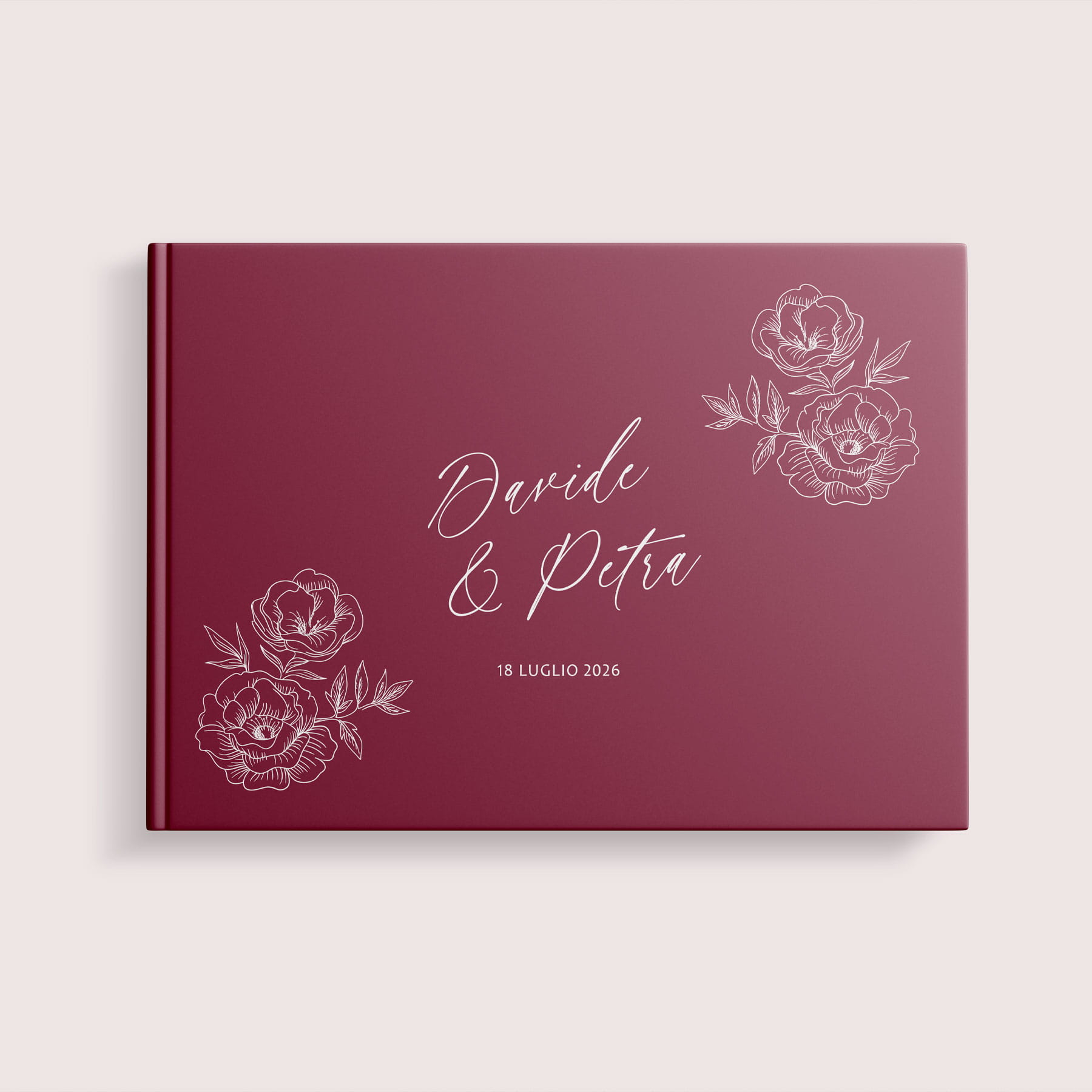 Personalised Wedding Guest Book